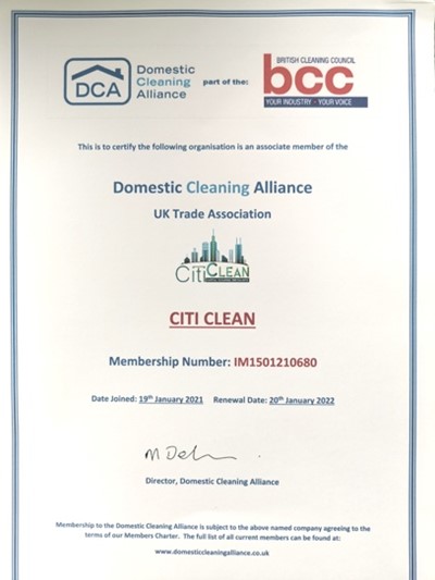 cleaning service accreditations